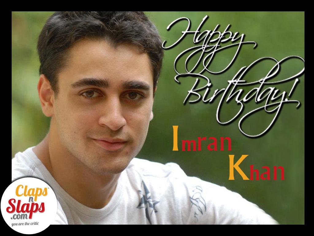  wishes a very happy birthday: Which is your favourite Imran Khan movie? 