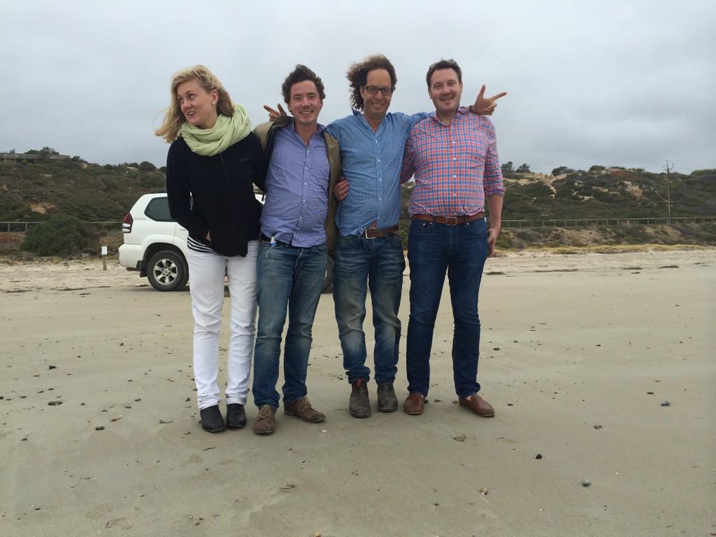 Team <a href="/havelockwine/">Havelock Wine Co.</a> and <a href="/SamuelsGorge1/">Samuel's Gorge</a> post <a href="/StarofGreece/">Star of Greece</a> <a href="/campari/">Campari</a> session getting our #maslin on! #mclarenvale