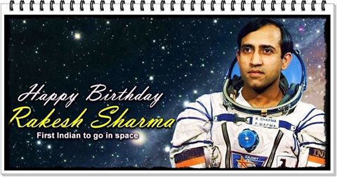  Happy Birthday to Rakesh Sharma sir.. 