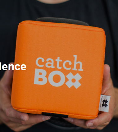 JadeEventDesign's tweet image. The Throwable Microphone for Audience Engagement @theCatchbox