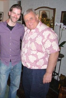 Happy birthday to Edmund White! A brilliant writer & great friend. Photo taken in his NYC apartment way back in 2009. 