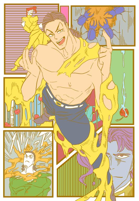 ぇwま Jojo版深夜の真剣お絵描き60分一本勝負 ラバーソール ちょっと遅刻しちゃったけど ハンサム ハンサム大好き Http T Co Kj5hetylk6