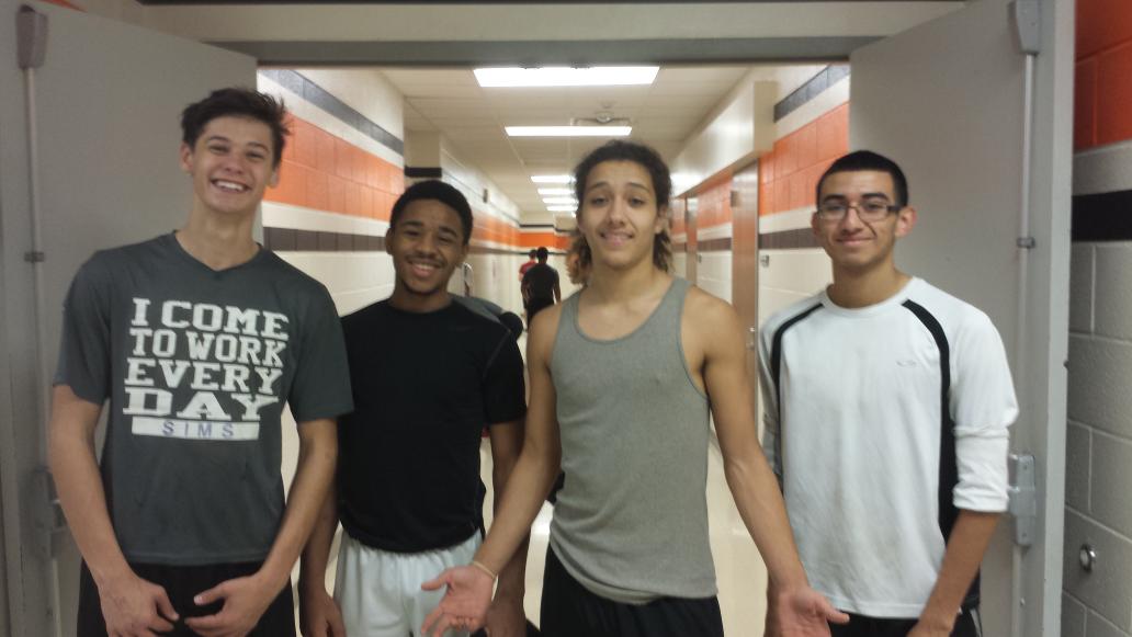 Coach_JWTucker's tweet photo. These guys
1-Track yesterday,ran ten 350's
2-Here @ 6am this morning n the weight room
What's ur excuse? http://t.co/WkN2qCFafu