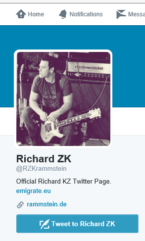 RZKemigrate's tweet photo. @RZKrammstein dear Richard Kruspe Zven, you should look at your bio http://t.co/yp0ERIEP88