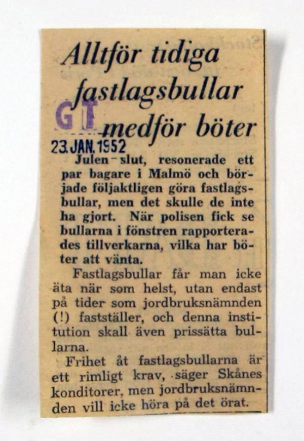 FeliciaSundmark's tweet photo. Det var bättre förr. Nu är det ju fastlagsbullar på vartenda konditori. #förfall http://t.co/Q39dYgBmHk