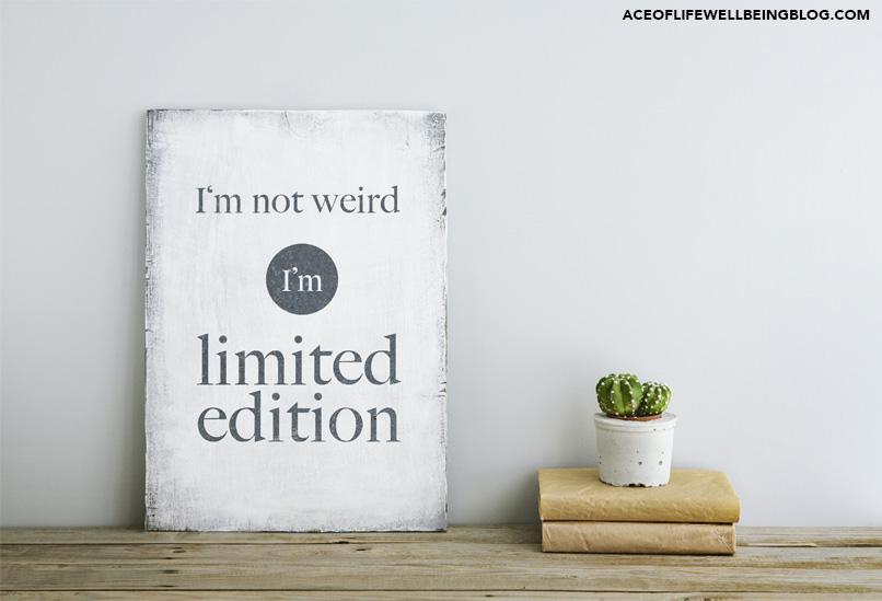 AceOfLife's tweet photo. I'm not weird. I'm limited edition. <3 What are your goals this 2015?
Here's mine: http://t.co/vKq4vMYydW #life http://t.co/XlwuCnNoVI