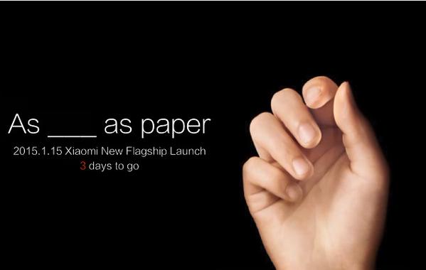 Xiaomi's latest phone... As THIN AS PAPER?????
