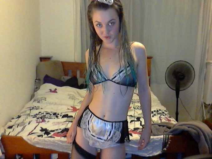 check out my cute new maids outfit! I'll be live on cam in half an hour (https://t.co/1qqE75Cn1o ) http://t<a href="/tag/chaturbate"class="tags"><span>#chaturbate</span></a>