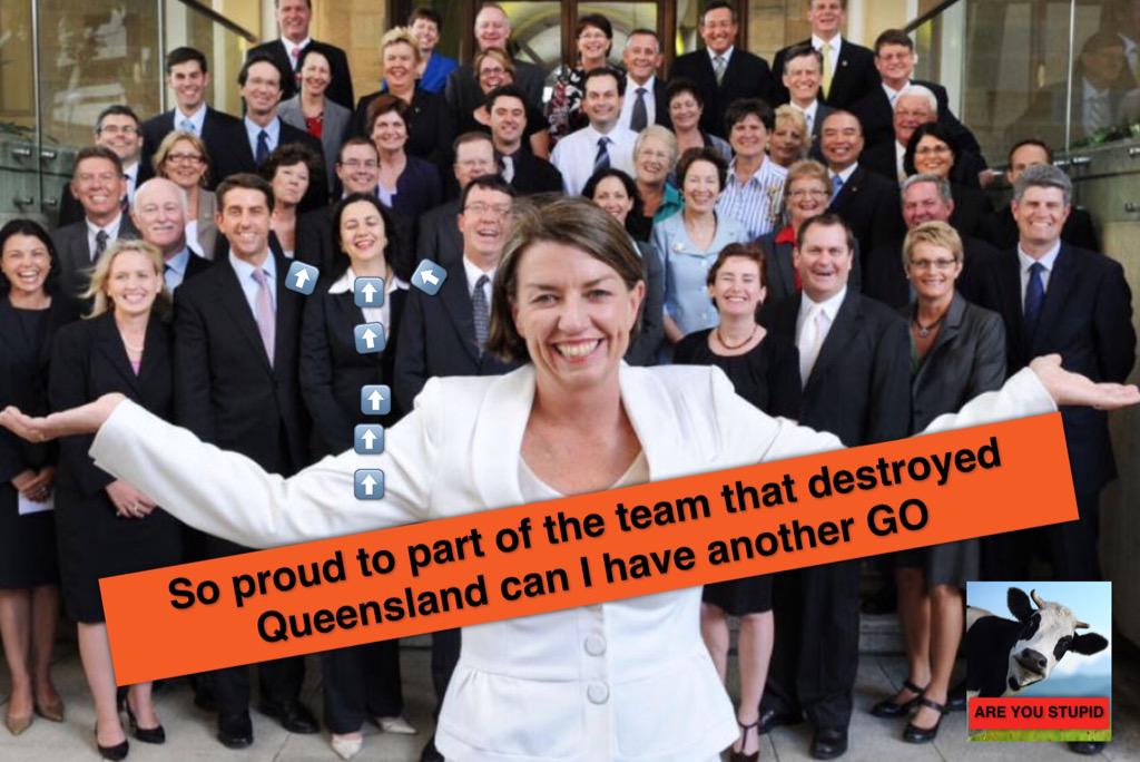 Don't be stupid QLD don't vote for Annastacia #qldvotes #qldpol
