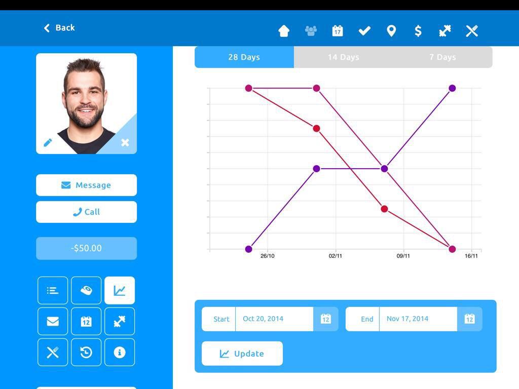 ptdockapp's tweet photo. Tried our demo? See what PT Dock can do for you here http://t.co/cYJhTcqLtH #personaltraining #app #fitfam http://t.co/xRe2WJHK9M
