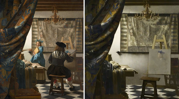 PavillonR's tweet photo. Un artiste imagine les plus grands tableaux de l’histoire entièrement vides, sans personnages http://t.co/qddv9FNxHk http://t.co/TGjfjHXAR9