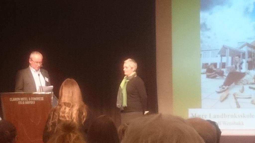 Gratulerer til Mære landbruksskole med Landbrukssamvirkets innovasjonspris.