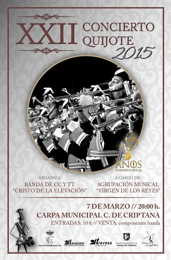 bandaelevacion's tweet photo. Esto ya está aquí !!! #RT
Venta de Entradas: Componentes o mandando un email a secretaria@cristodelaelevacion.com http://t.co/UoxxR6P3MK