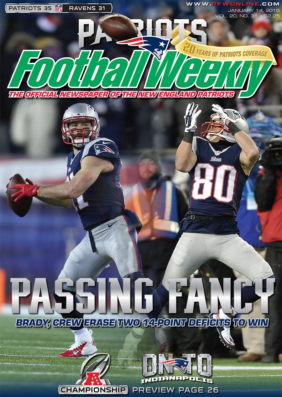New England Patriots on X: 'This week's #Patriots Football weekly cover.  #Edelmandola  / X