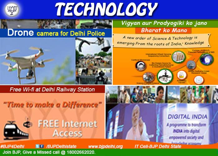 BJP4Delhi's tweet image. Delhi will be a world class city, our commitment 2 Delhiites. #DevelopmentWithModi