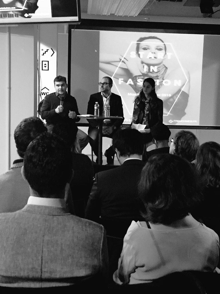 IAmLaMode's tweet photo. #tableronde de @startinfashion au @numaparis avec @frenchtalents , @HallCouture et @IAmLaMode http://t.co/BZ0ZnB0yyW