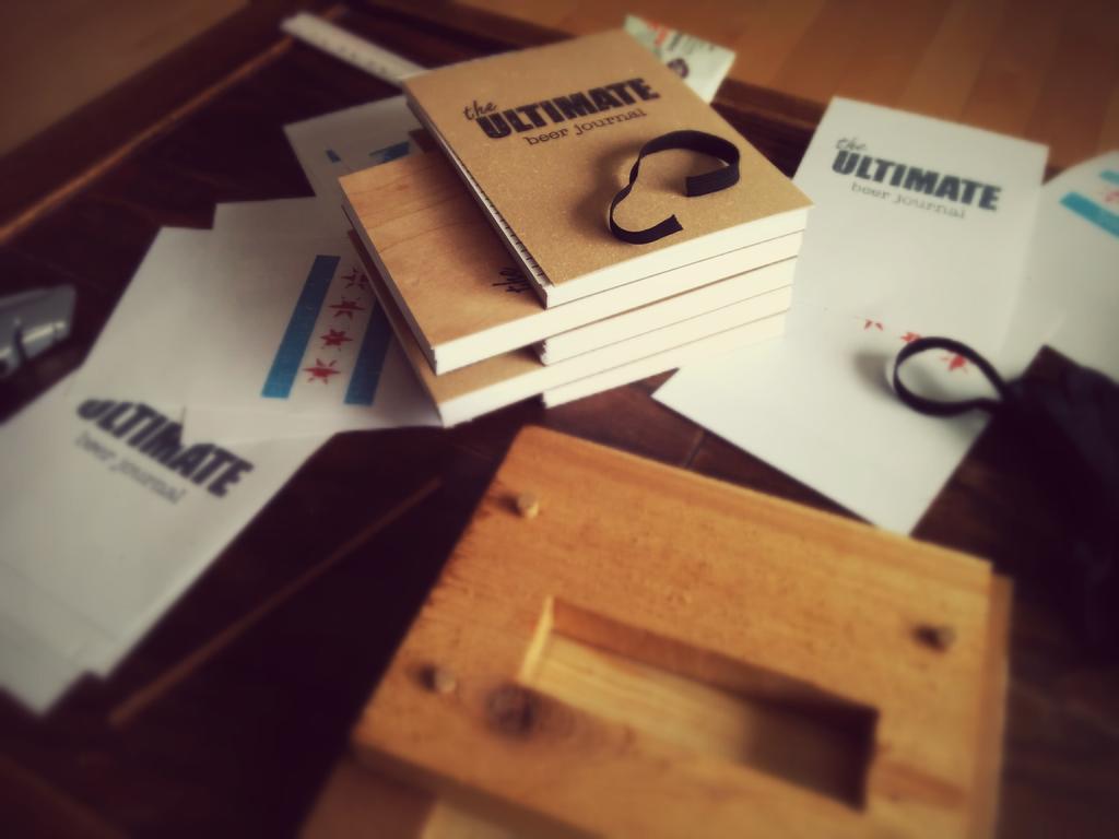 BarrelAgedBooks's tweet photo. #ultimatebeerjournal #prototype #workbench #chicagobeerjournal #handmade #diy #craftbeer #countdown http://t.co/p7pxYar0Ft