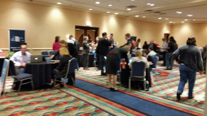 rozpope's tweet image. #infocenter is already jammin! @laserfiche #Empower15 #wheresroz #LFLF