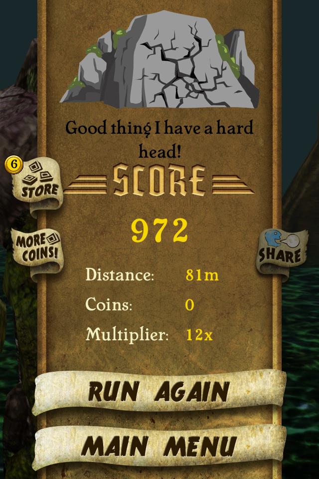 catyketa's tweet photo. I got 972 points while escaping from demon monkeys. Beat that! http://t.co/V9JBipx1My #TempleRunb http://t.co/M2TsLg2QjT