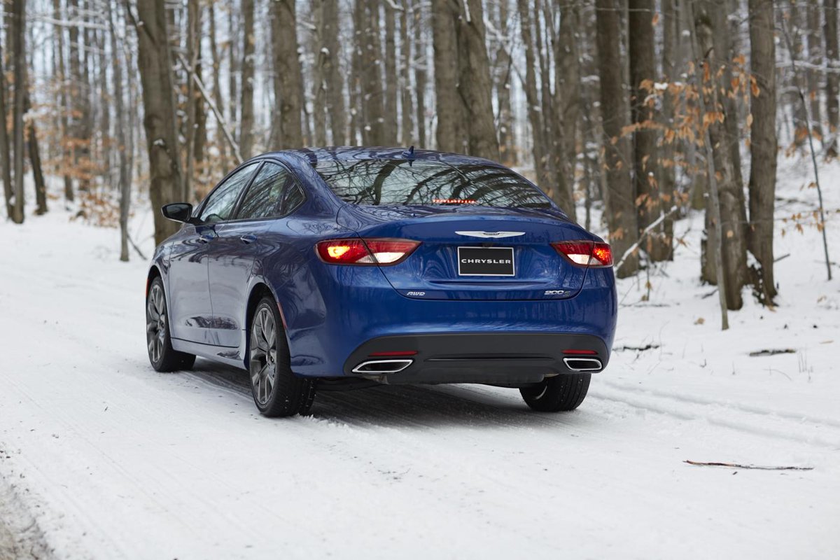 Chrysler's tweet photo. Travel over the river and through the woods with available AWD on the 2015 #Chrysler 200S. http://t.co/FvioR6ycPt