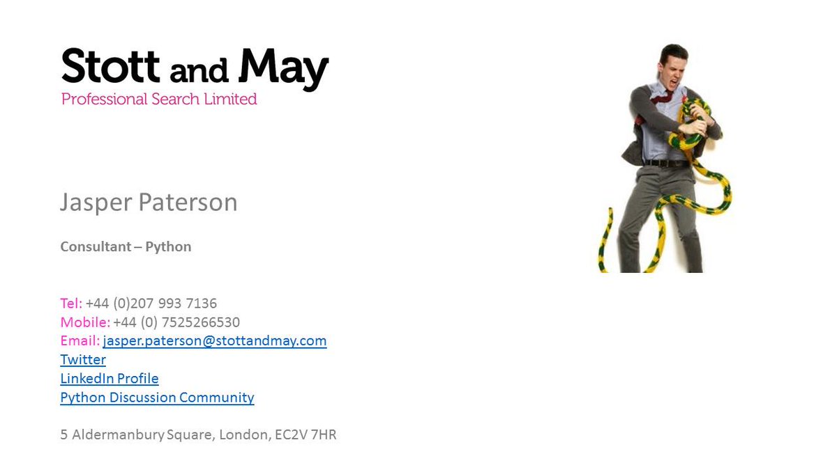 StottandMay's tweet image. Senior/Lead Developer – Python/Django – Central London - £65k - #python #django #pythonjobs @PythonRecruit