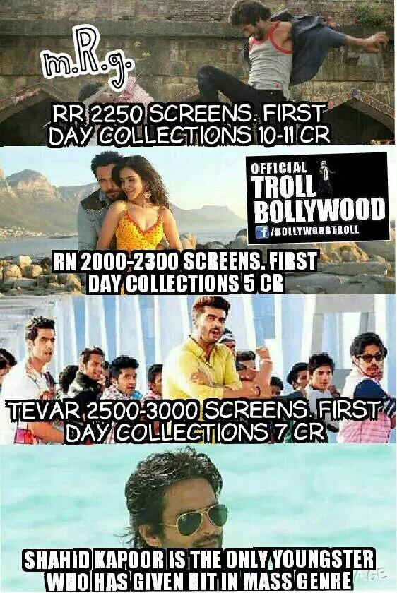 RRTheFilm_FC's tweet photo. Shahid, only young actor to have given a mass hit! #RRajkumar scores high leaving #Tevar behind in acting&amp;collections http://t.co/Awcv89Rd74