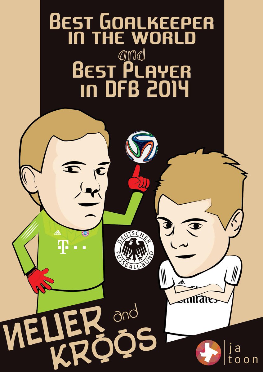 JaToon01's tweet photo. For Me @Manuel_Neuer is a Best Player of the year (2014) @bolajerman http://t.co/9sg4SZKUGU
