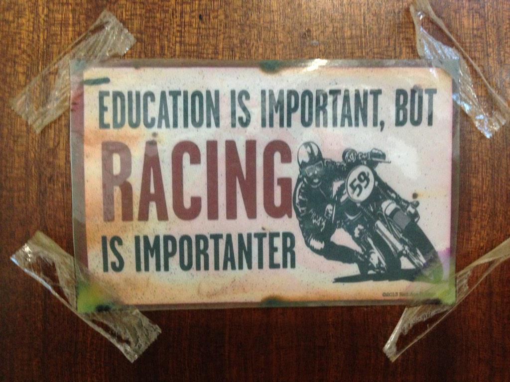 MFranchitti's tweet image. On the wall @TenTenthsRacing... 😂
