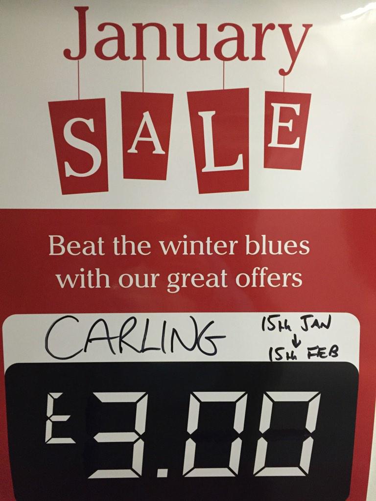 ForestersBrock's tweet photo. Starting tomorrow at the foresters arms for a month £3.00 a pint of carling! http://t.co/H4QyjQ5d5a