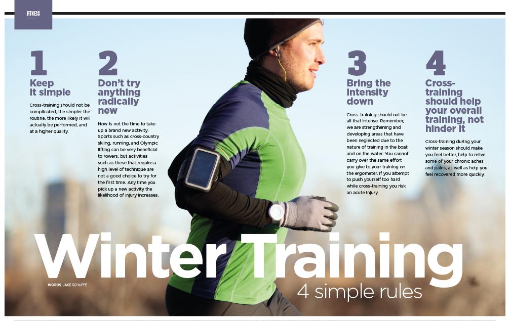 row360's tweet photo. Keeping up with new year's resolutions? @CoachSchuppe gives winter training tips in issue 3 http://t.co/jvW3WZObw1 http://t.co/RbSQ7h8S98