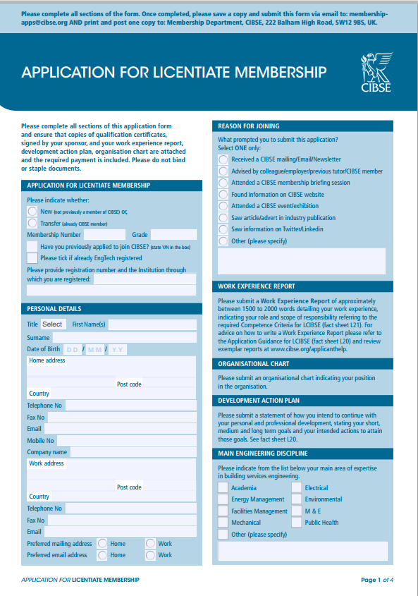 For more information on how to apply contact membership@cibse.org 
#EngineeringUK #sustainability #carbonenergy