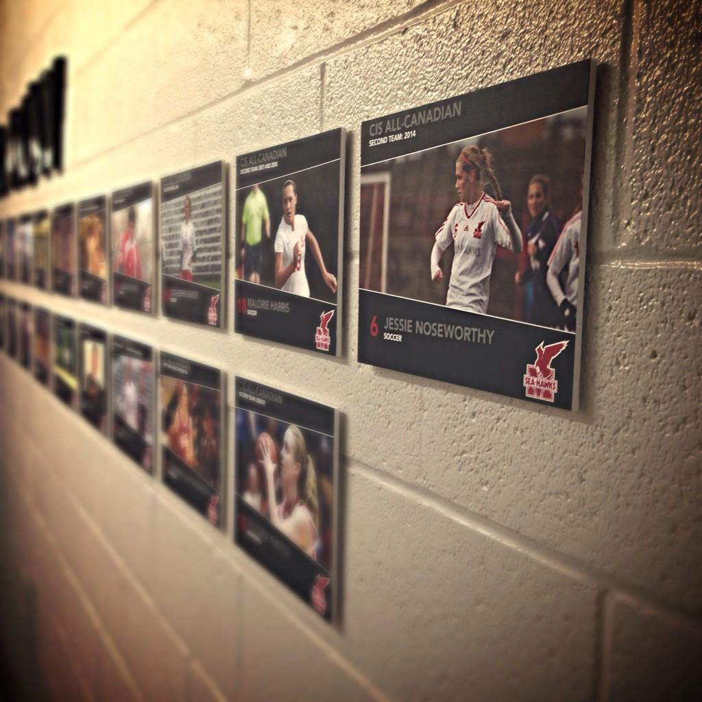 MUNathletics's tweet photo. Check out the Sea-Hawks newest addition to Butler Row...@jessnoseworthy a @CIS_SIC 2nd Team All-Canadian in soccer! http://t.co/S4BIa2n6vL