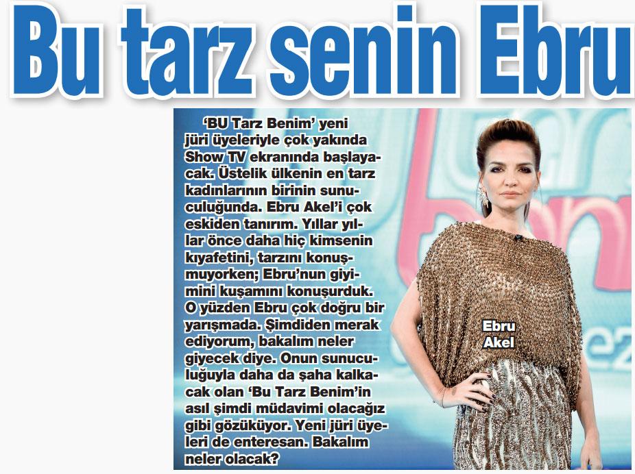 StilBenimTv8's tweet photo. Esin Övet: Bu tarz senin Ebru http://t.co/lFNngN0cMB http://t.co/Hhr710S1DX