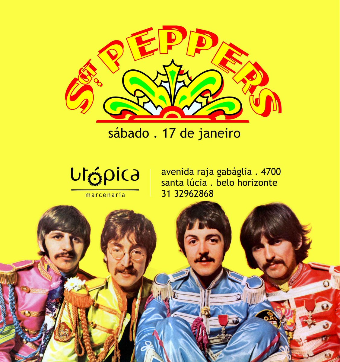 sgtpepperbh's tweet photo. Abertura da temporada 2015 ! http://t.co/QNnnltS6Mw