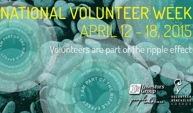 VolunteerCanada's tweet photo. #Volunteers are part of the ripple effect. How will you celebrate them for #NVW2015? http://t.co/U1XDaW52Zv http://t.co/hDNw9hHMav