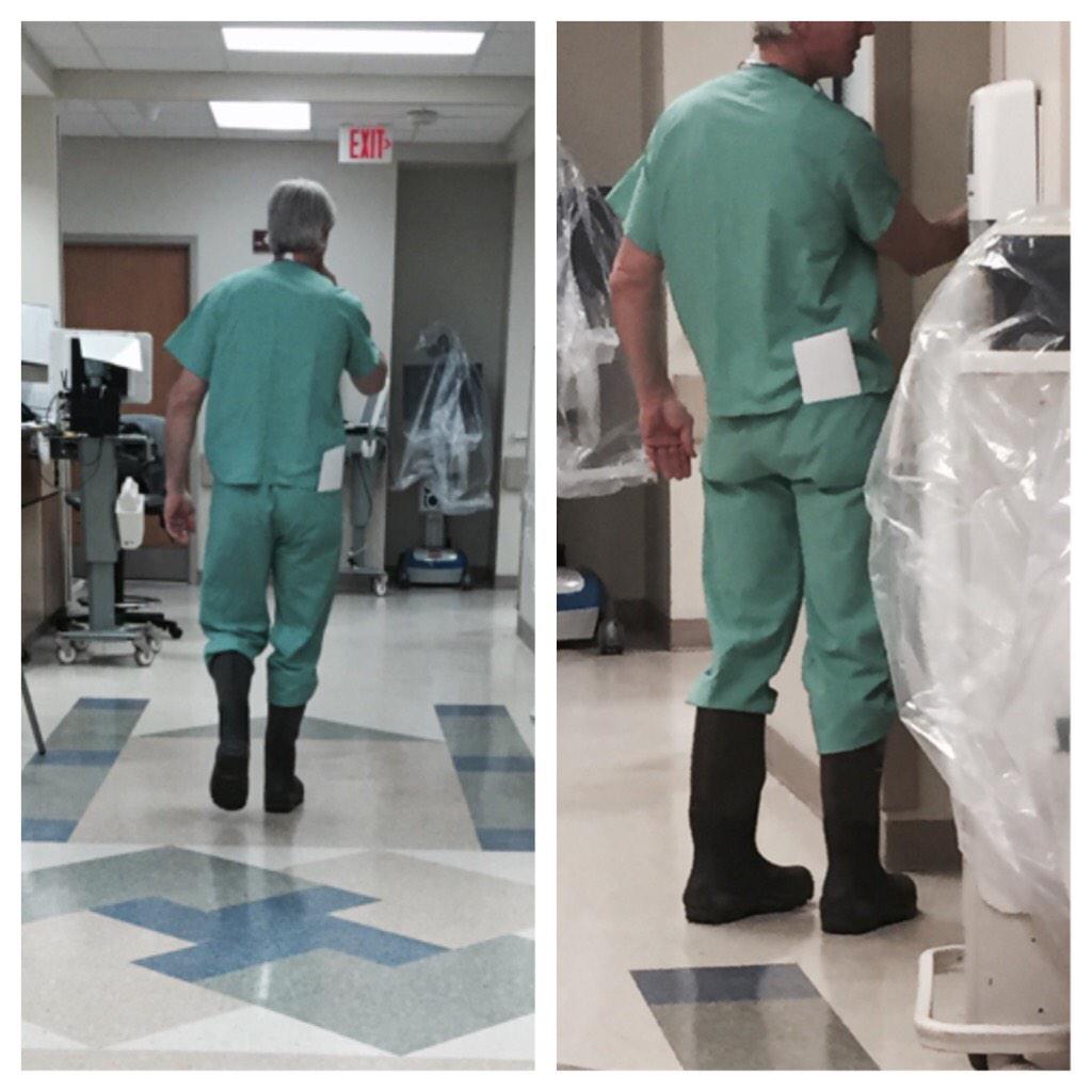 BamaBromo_'s tweet image. Really bro? Really? 😒 "strolling into a code wearing muck boots." #erproblems