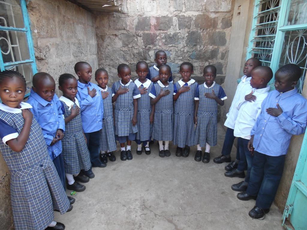 GenerisInt's tweet image. One of the orphanages receives their Christmas gifts!