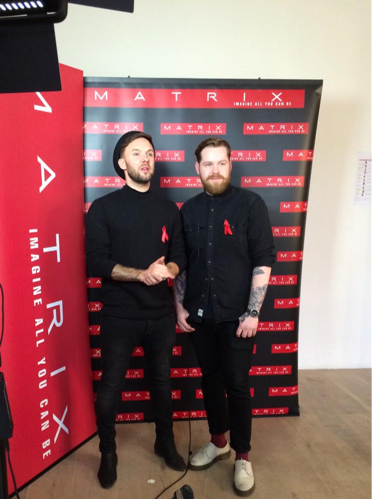 mattjgavin's tweet photo. First model done now for a quick interview with my amazing mentor @jamiestevens7 @Matrixhaircare @hji http://t.co/qtAypJuVwK