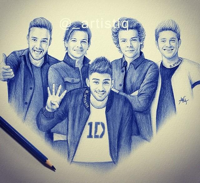 Chilean1DLovers's tweet photo. ¿Por que yo no dibujo así? http://t.co/GdjyhzYXAL
