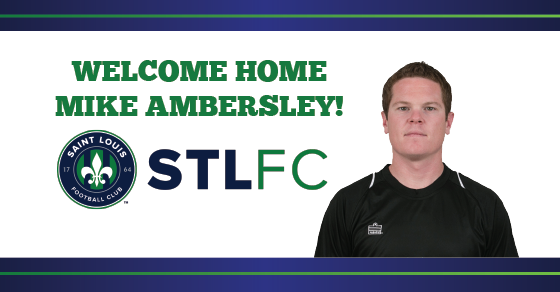 SaintLouisFC's tweet photo. Please welcome the first signing in club history: STL native Mike Ambersley! #WelcomeHomeMike http://t.co/CPiFXGHXvd http://t.co/eRh0XQZgwA