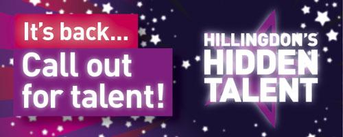 Hillingdon's Hidden Talent: now open for applications! More info and online for at hillingdon.gov.uk/22425