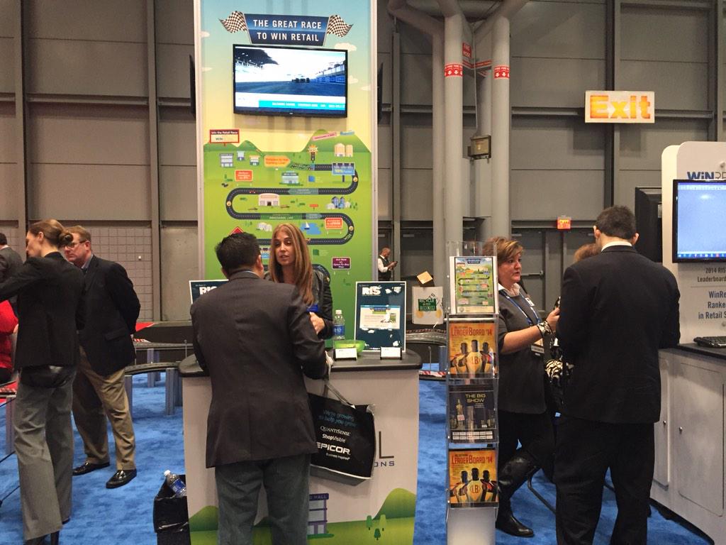 Get into the racing spirit and join us at the race to #WinRetail at booth 4435 #nrf15 #NRFBIGShow