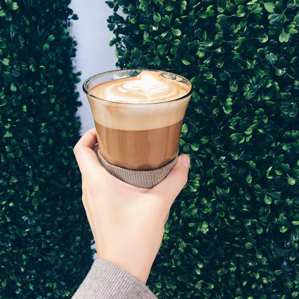 vanessacesario_'s tweet photo. This almond milk latte though. Unreal π #datfoam #EatCleanseEnergize cc: @freshii http://t.co/HUJutY1gHf
