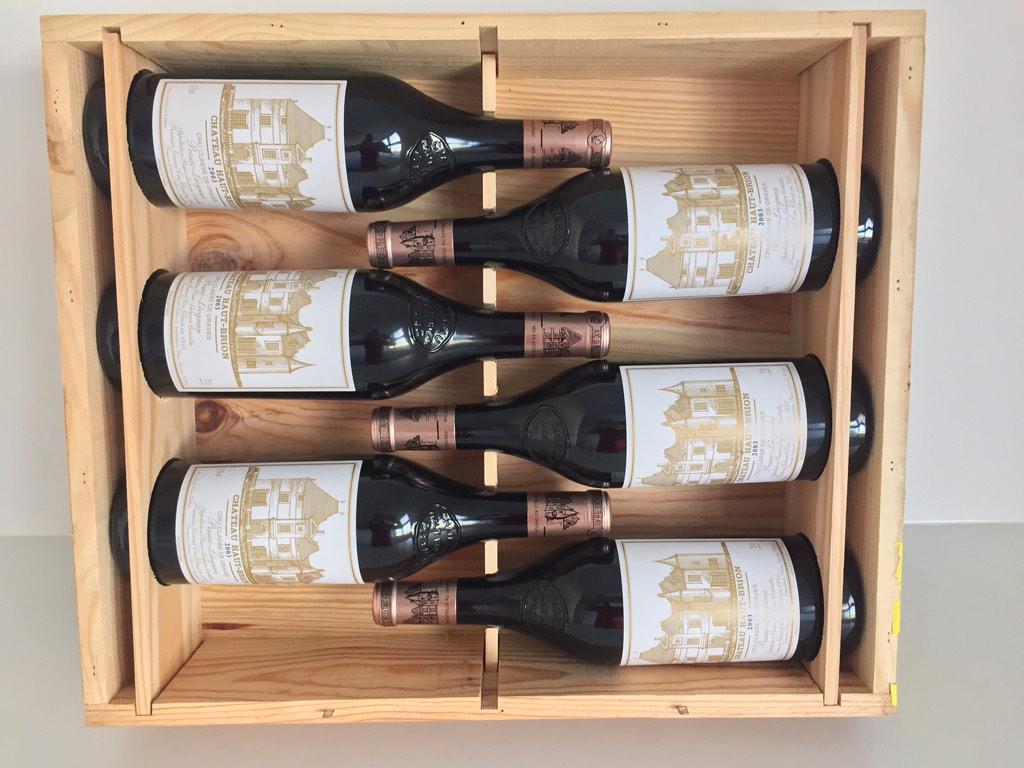vinandco's tweet photo. Chateau Haut Brion 2003 a truly outstanding wine RP score 95 points special January offer £1,300.00 6x75cl http://t.co/teU1IuvAyX