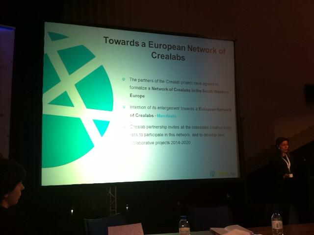 Towards an European Network of Crealabs #crealabs #livinglabs <a href="/openlivinglabs/">ENoLL</a> <a href="/creative_hubs/">Creative Hubs Forum</a> #creative_hubs
