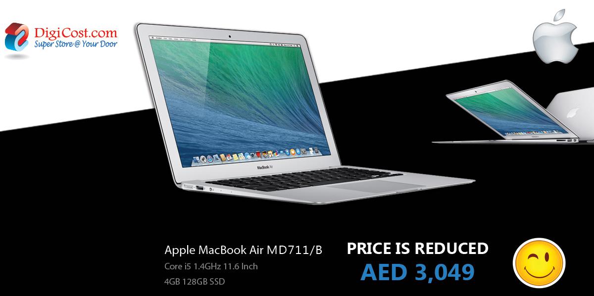 digicost1's tweet photo. Price is Reduced to 3,049 Dhs
Apple MacBook Air MD711/B
BUY NOW : http://t.co/WHLLEDE7bv
#Apple #MacBook #DigiCost http://t.co/SC5y6RAGWT