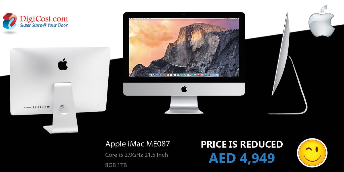 digicost1's tweet photo. Price is Reduced to 4,949 Dhs
Apple iMac ME087
BUY NOW : http://t.co/hsk06kFiL7
#Apple #iMac #DigiCost #Dubai #UAE http://t.co/OGw8LIVrb2
