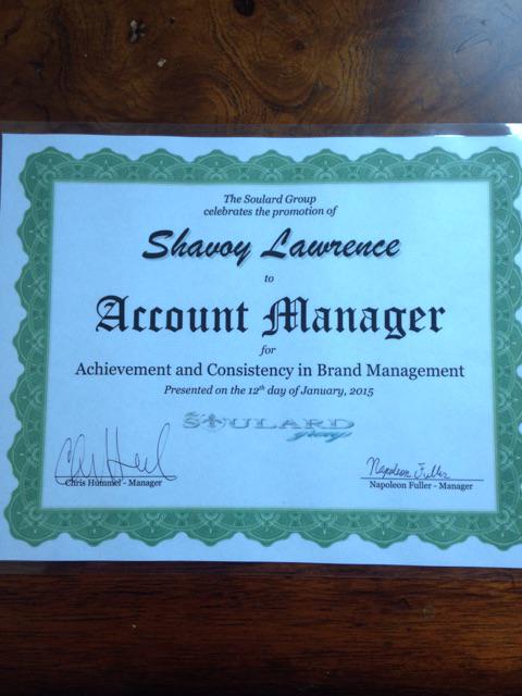 voywonder's tweet photo. Got promoted yesterday! I played it off like it was nothing tho. #blessed. #itsreallynothing. #hardworkpayswell. http://t.co/rnpriQjjaE