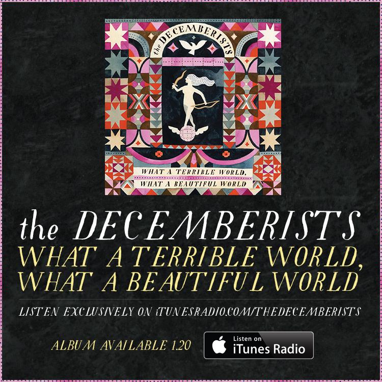 The Decemberists tweet media