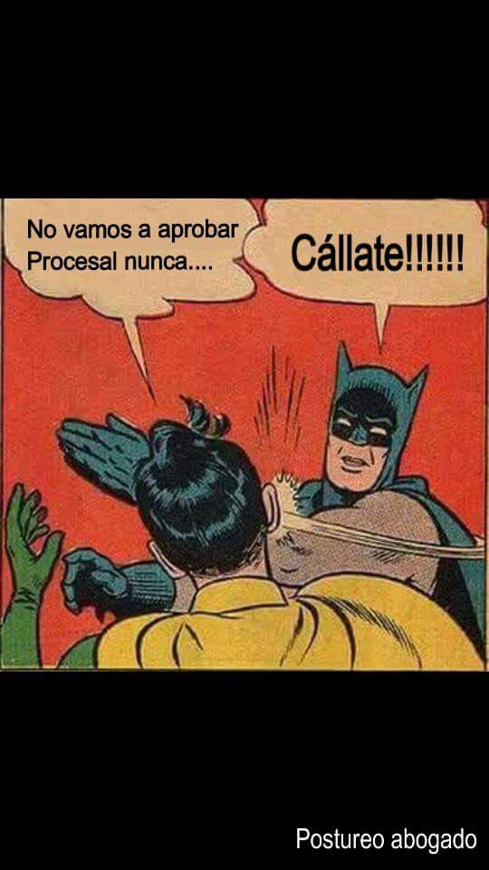 Denfurecido's tweet photo. -Nunca aprobaremos procesal 
-¡Callate! http://t.co/tUHGjs7YjD